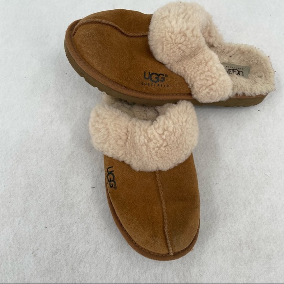 UGG Shoes - UGG Womens Cozy II Scuff Slipper in Chestnut size: 6